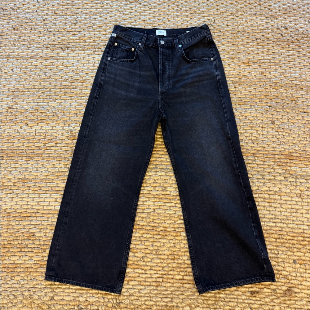 Citizens of Humanity Gaucho Jeans Size 28 Black Wash